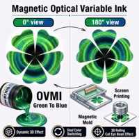GDLEGEND Vente chaude Encre optique variable magnétique 3D haute sécurité pour impression d'écran de documents Couleurs personnalisables OVIINK