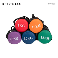 Sac de sable lesté VANBO de haute qualité avec poignée en PU et cuir PVC pour la musculation à domicile et en salle de sport commerciale