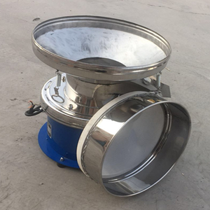 Setaccio Vibrante Elettrico Industriale in Acciaio Inox, Separatore di Polveri e Granuli per la Classificazione di Materiali Alimentari - Product Image 6