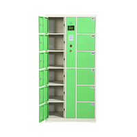 Casier électronique intelligent en métal TALONGJ LYYC-888, mobilier commercial moderne pour le rangement de sacs en supermarché, porte à fermeture automatique réglable