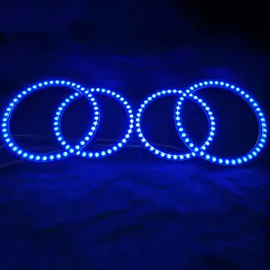 באיכות גבוהה אוניברסלי Led RGB Halo טבעת E46 מלאך עיני 7 אינץ מלא מעגל ערכות פנס led פנס