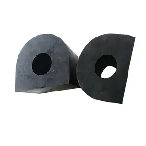 Hot Sale Universal Engine Anti Vibration Rubber Mounting Blocks Load Car Lift Pads 2'' 3'' Tall Solid Rubber Stack Block