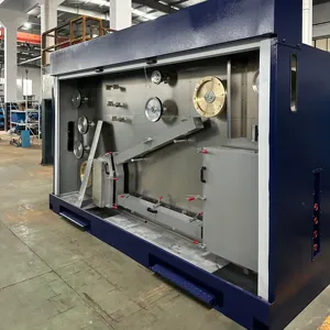 Fabriek Koperen Staaf Doorslagmachine Met Gloeien/Koperdraad Trekmachine Voor Koperdraad Maken Machine