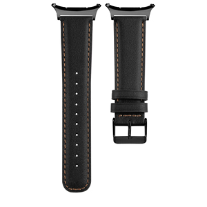 Bracelet de remplacement élégant en cuir véritable CM, souple et respirant pour Galaxy <span class=keywords><strong>Watch7</strong></span> Ultra 47 mm - Product Image 3