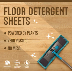 Deep Clean Home Boden boden pflege Reinigungs blatt Dis solver Papier reinigungs blatt Home Office Hotel zum Reinigen des Bodens Fom Sheet - Product Image 1