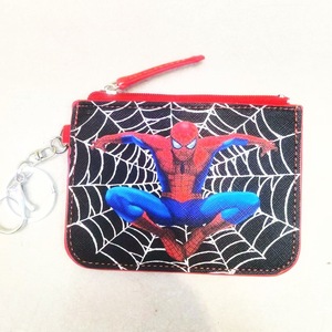 Porte-cartes, porte-clés et porte-monnaie en polyuréthane style dessin animé Spider-Man, Captain America, Batman, Superman - Product Image 5