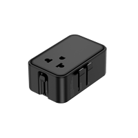 Nouveauté Adaptateur universel Worldplug ultra-fin 45WPD+QC Chargeur rapide Adaptateur de voyage universel UK/AUS/US/EU pour les voyages