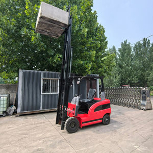 1.5-3.5 Ton Forklift listrik empat roda sudut pandang lebar 2-Level 3m tiang lampu spion Alarm lampu mundur Alarm baru digunakan - Product Image 1