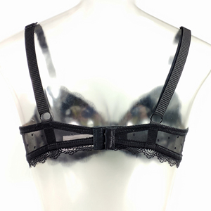 Set di Lingerie Sexy da Donna con Reggiseno Floreale in Pizzo Ricamato e Slip, Taglie Plus, Reggiseno con Ferretto e Imbottitura - Product Image 4