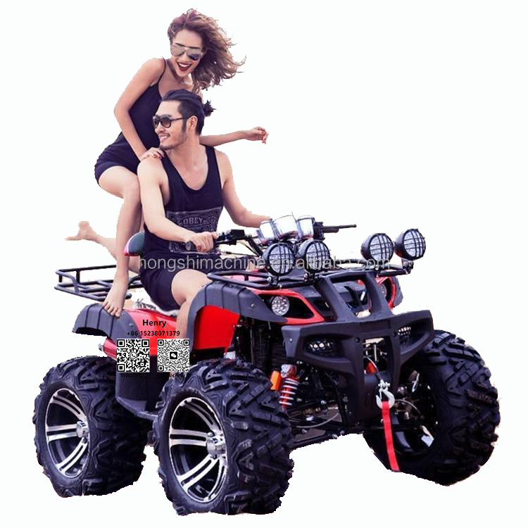 Stock Red ATV 300cc Two Wheel