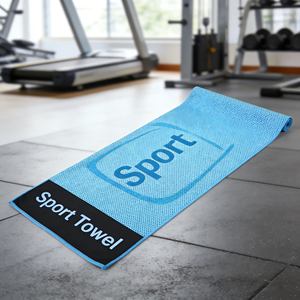 Serviette de sport en microfibre premium imprimée, ultra douce, séchage rapide, absorbante, impression numérique personnalisée - Product Image 2