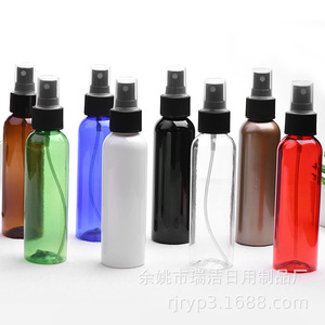120Ml Round Shoulder <b>Spray</b> <b>Bottle</b> Pet Plastic Cosmetic Fine Mist Toner <b>Empty</b> <b>Bottle</b> For Makeup Water - Product Image 3