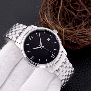 Hot Selling New Trend 40.5mm Round Large Dial Calendar Timing Business Stainless Steel Hollow Automatic <b>Mechanical</b> Men's <b>Watch</b> - Product Image 2