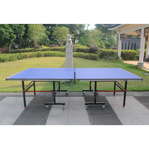Mesa de Ping Pong Double Fish 201V 274x152.5x76 Cm Plegable con Ruedas para Uso en Interiores y Exteriores - Product Image 2