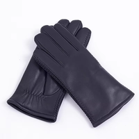 Accessoires de mode d'hiver de haute qualité, gants en cuir pour la conduite de moto pour hommes