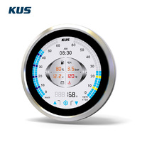 4.2"  134.5 mm Pengukur Digital Multifungsi 8  NMEA 2000 Berkualitas Tinggi Tahan Air untuk Kelautan