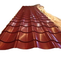 Tôle d'acier galvanisé prépeint ondulé de haute qualité, plaque de toiture en acier zingué, norme ASTM, marque YIWAN, pliage ks