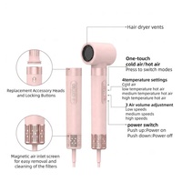RUCHA 8-in-1 Styler BLDC Haartrockner-Bürste Professioneller Glätter und Lockenstab Styling-Werkzeuge Heißluftbürste