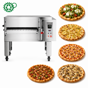 Four à pizza et tacos en acier inoxydable, machine de cuisson OEM pour pizzas, fours à convoyeur, machine à faire des tartes à la viande nigérianes et des Fugazzeta pour grandes usines - Product Image 1