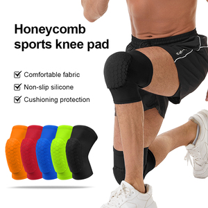 SHIWEI-2278 # biểu tượng tùy chỉnh tổ ong chống va chạm bóng đá Miếng đệm đầu gối bóng rổ hỗ trợ đầu gối bảo vệ đầu gối nén tay áo - Product Image 2