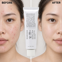 Crème hydratante réparatrice douce et apaisante pour le visage, personnalisable avec votre marque, enrichie en Niacinamide et Panthénol, pour un teint éclatant