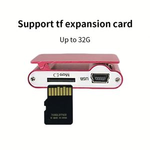 Portable Mini Clip Metal <b>USB</b> MP3 Music Media <b>Player</b> With SD/TF Card Slot - Product Image 4