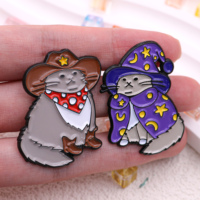 Épingles Anime Personnalisées de Haute Qualité, Breloques en Émail Teintées sur Mesure, Badges Métalliques Personnalisés, Épingles de Revers pour Costumes Homme