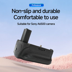 Empuñadura Vertical Profesional para Baterí<span class=keywords><strong>a</strong></span> <span class=keywords><strong>Sony</strong></span> A6500 A6400 NP-FW50, Compatible con Cámara, VG-<span class=keywords><strong>6500</strong></span>, Estable y Cómoda para Fotografiar - Product Image 2