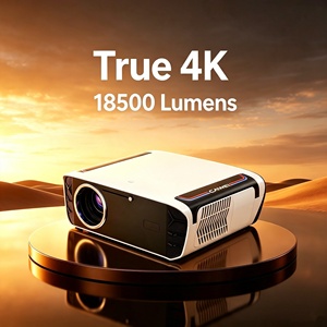 GRAN OFERTA <span class=keywords><strong>Proyector</strong></span> de Última Generación Compatible con YouTube y Google TV, LED Portátil 4K 1080p Estéreo, <span class=keywords><strong>Proyector</strong></span> LCD <span class=keywords><strong>para</strong></span> Negocios, Cine en Casa - Product Image 1