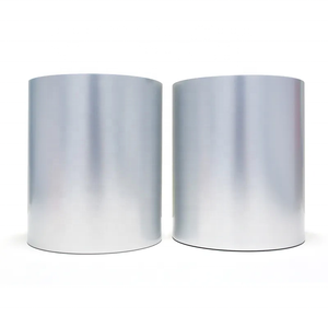 Matt Silver PET VOID Paper Jumbo <b>Roll</b> Anti Counterfeit Sticker Material for UV Printing Thermal Transfer - Product Image 1
