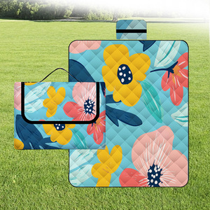 Bán buôn ngoài trời khuôn mẫu vuông Dã Ngoại Mat siêu âm chống ẩm dày không thấm nước bãi biển cắm trại nhựa tất cả các mùa - Product Image 1