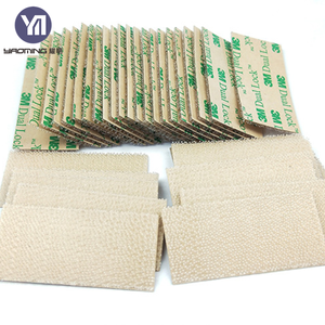 China fabrik direct gute qualität doppelseitige pilz stoff nylon runde platz <span class=keywords><strong>3</strong></span> m dual lock haken und schleife band für nähen - Product Image 5