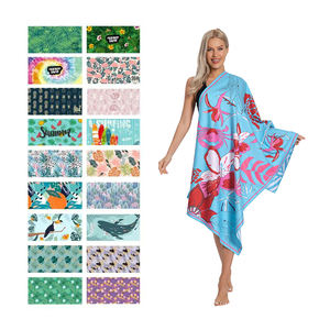 Serviette de <span class=keywords><strong>plage</strong></span> à franges à motif géométrique de style ethnique très absorbante, idéale pour les plages et les piscines. - Product Image 2