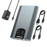 Boîtier SSD externe MAIWO M.2 Type-C compatible SATA/NVMe/AHCI, prend en charge les SSD 2230~2280, lecture, écriture et copie pour ordinateur portable et PC