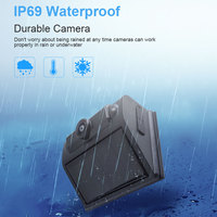Kit de caméra de recul sans fil numérique solaire IPS 7 pouces, caméra de recul sans fil pour camping-car, camion