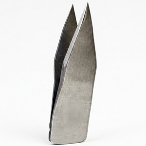Pince à épiler en acier inoxydable de forme irrégulière, outil de pose de bijoux SUNTOOLS/STIPL Modèle 572C - Product Image 1