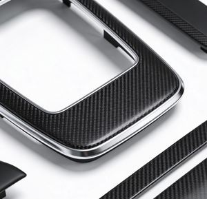 Recubrimiento Interior Ligero con Diseño de Rayas, Resistente a Desgarros y a la Abrasión, Tejido en Fibra de Carbono, para Accesorios de Auto - Product Image 2