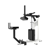 Appareil professionnel de musculation pour mollets, à charge libre (pile de poids et plaques), pour la musculation et l'entraînement de force en salle de sport commerciale