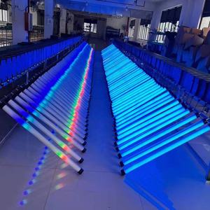 Lampu kinetik led sistem lampu RGB, lampu tabung warna bermotor oleh kerekan DMX - Product Image 5