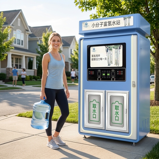 Reverse Osmosis Water Treatment Vending Machine OEM/ODM for Pure Water and Weak Alkaline and Hydrogen-rich Water