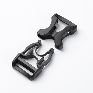 Jiuyuan Buckle Plastic Adjustable 32mm Inner Diameter Black Solid Color <b>Strap</b> Buckle For Bag <b>Suitcase</b> Sofa Accessories - Product Image 3