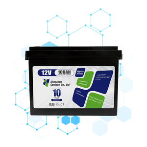 Solar Lithium Iron Phosphate <b>12V</b> 100Ah-400Ah Rechargeable <b>Battery</b> 6000+ Cycles Built-in BMS 5-Year Warranty for Home Solar - Product Image 1