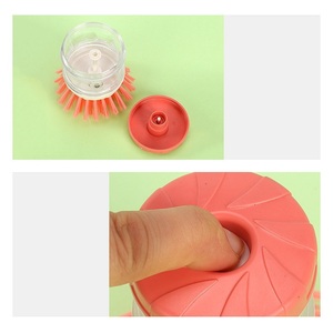 2025 nuevos cepillos de limpieza de cocina Sunshine herramienta de cocina redonda hecha de Material PP duradero - Product Image 5