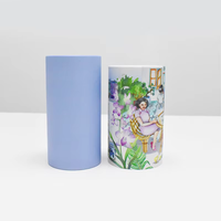 Vente en gros de petits sachets de thé Boîte ronde en papier de thé vert/Oolong avec revêtement UV en relief et emballage laminé mat