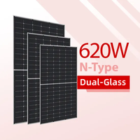 Meilleur Choix Longi Hi-MO7 LR8-66HGD 595-625M 615W 620W Module PV N-Type Puissance TOPCON Panneaux Solaires Monocristallins Bifaciaux Prix