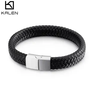 KALEN most popular products luxury mens cowhide bracelet