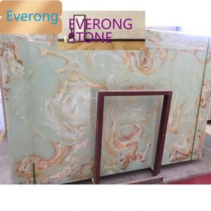 Nóng bán đá cẩm thạch nhân tạo tấm Vàng Nhân Tạo Onyx bảng <span class=keywords><strong>Top</strong></span> - Product Image 5
