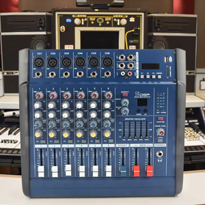 Mixer di potenza professionale a 6 canali amplificatore per Console di missaggio Audio fabbrica OEM scheda Audio e Mixer - Product Image 3