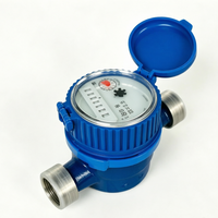 Hot-Selling DN15 Digital Single-Jet Cold Water Meter with Pulse Output Brass Tube 2.5m3/h Flow Rate OEM/ODM IP68 Factory Price