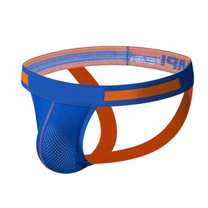 Cross-border Jock Strap <b>Men</b> Transparent Solid Color Briefs <b>Mens</b> Underwear Interest <b>Bikini</b> After Empty Gay <b>Men</b> in Jock Straps - Product Image 2